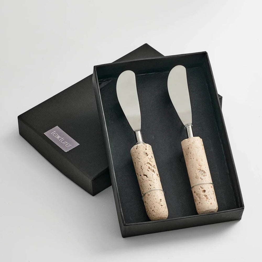 
                      
                        texxture Marbella™ Spreaders, Set of 2 - lily & onyx
                      
                    