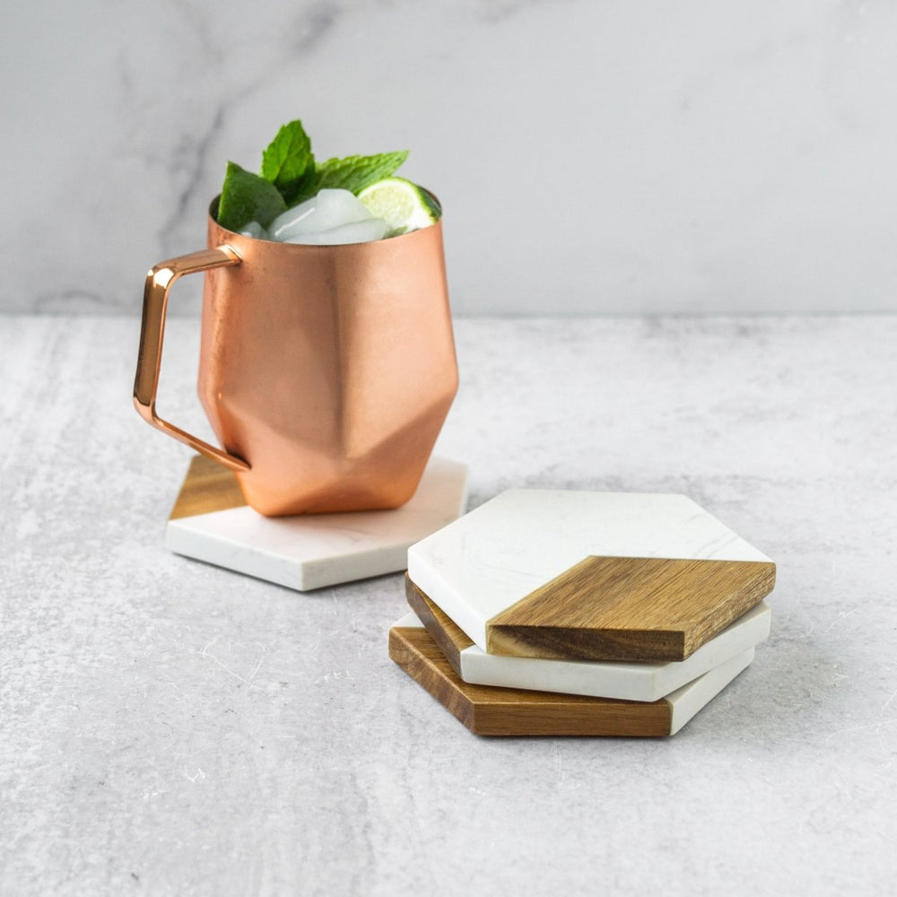 
                      
                        lily & onyx Marble + Acacia Wood Coaster Set - lily & onyx
                      
                    