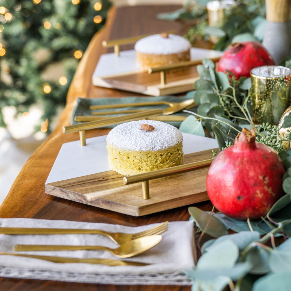 
                      
                        lily & onyx Marble & Acacia Wood Hex Tray With Brass Handles - lily & onyx
                      
                    