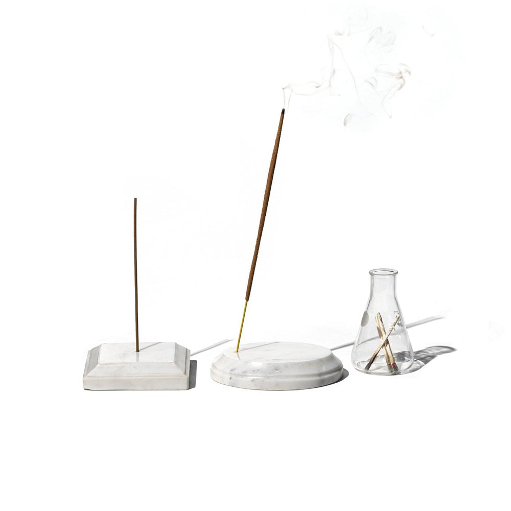 puebco Marble Incense Holder - lily & onyx