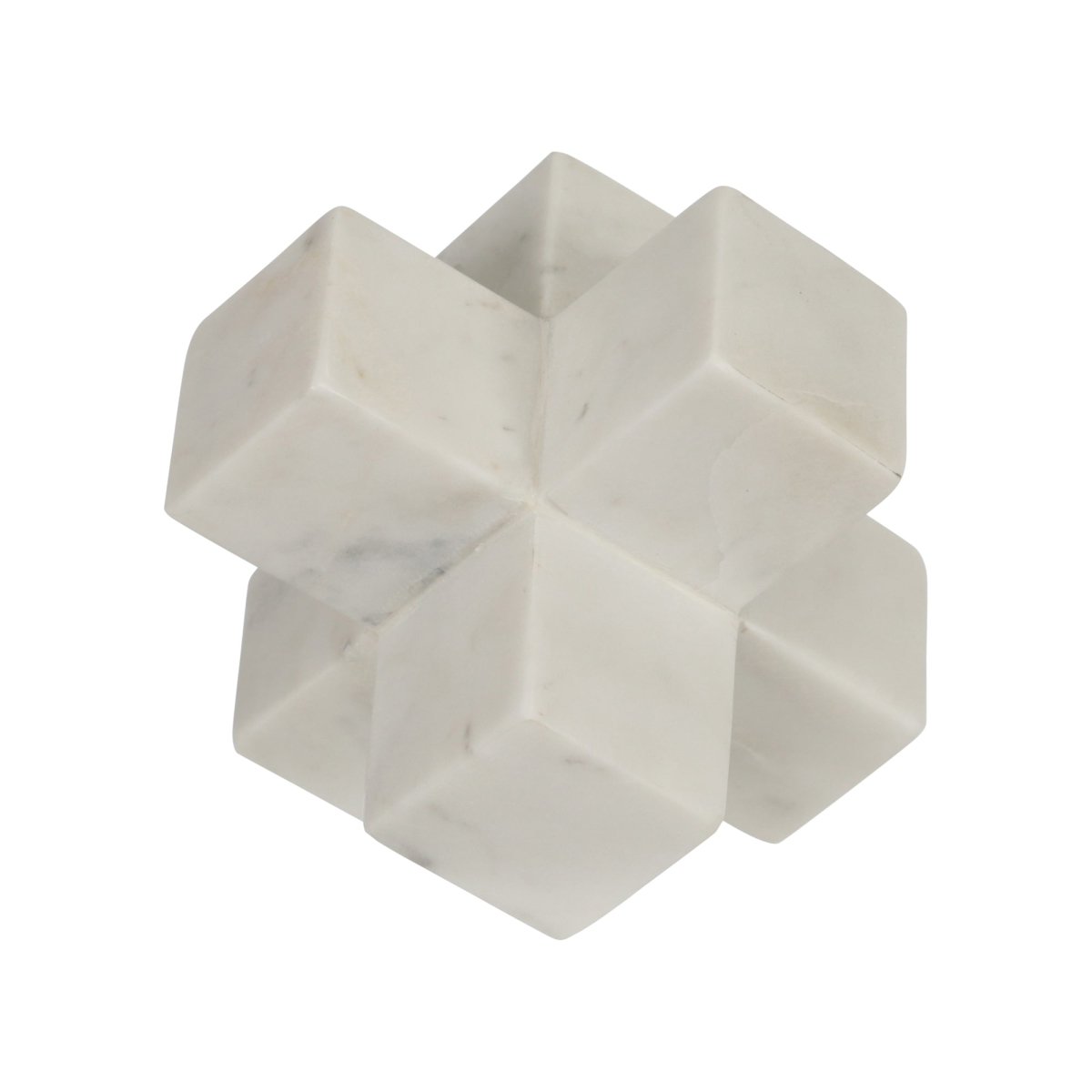 Load image into Gallery viewer, Sagebrook Home Marble Jack Decorative Accent, 7&amp;quot; - lily &amp;amp; onyx
