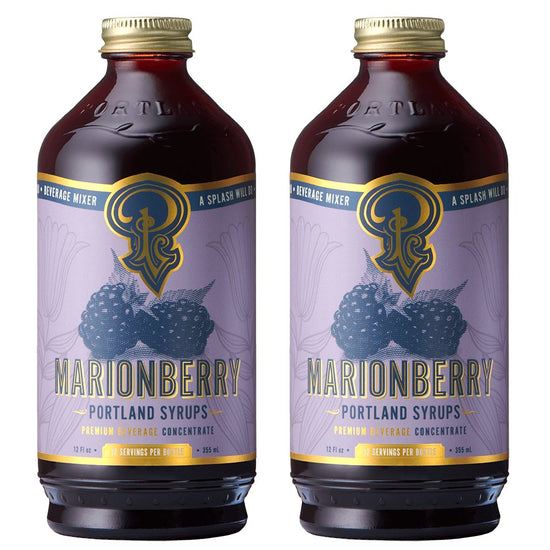 Portland Syrups Marionberry Syrup, 2 Pack - lily & onyx