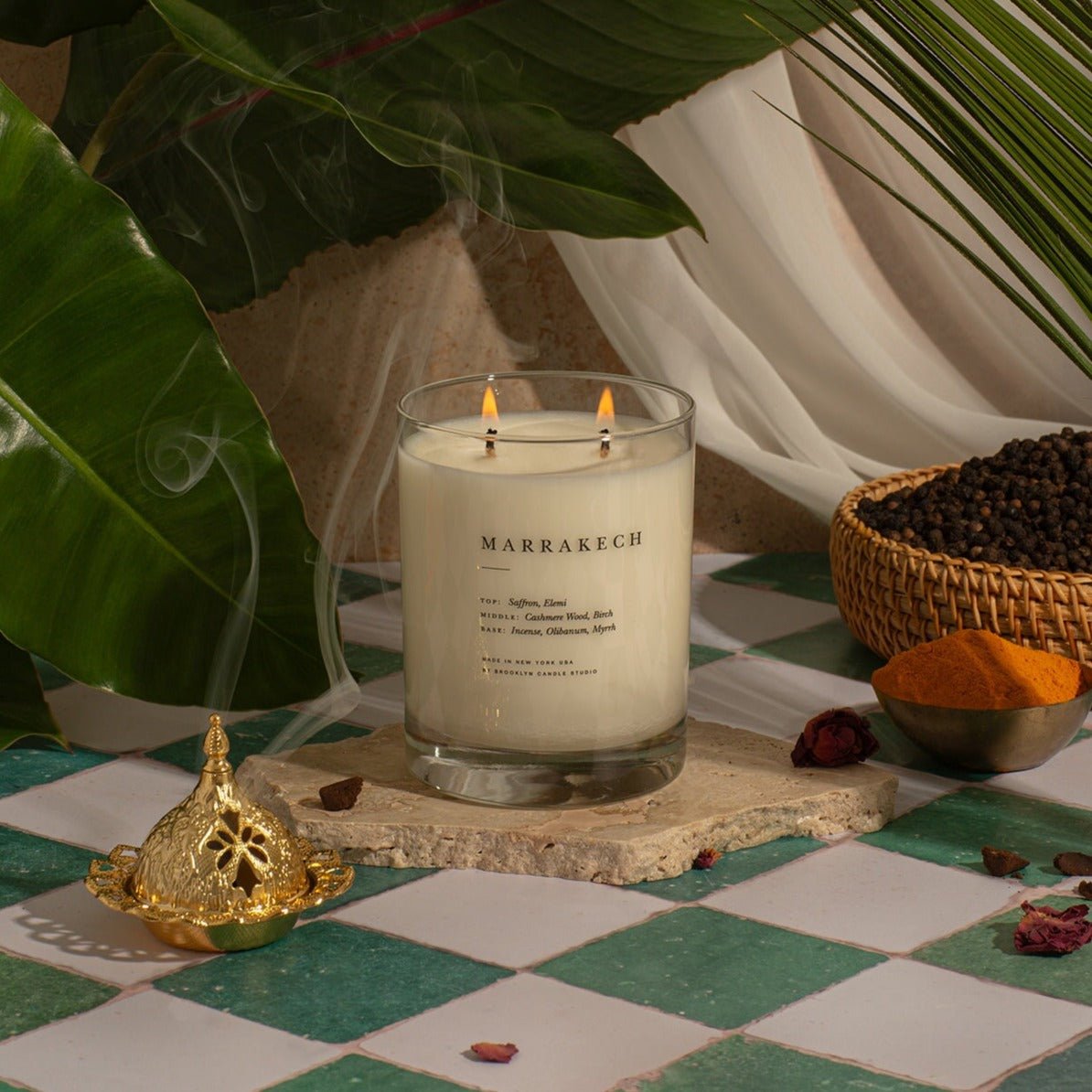 Brooklyn Candle Studio Marrakech Escapist Candle - lily & onyx