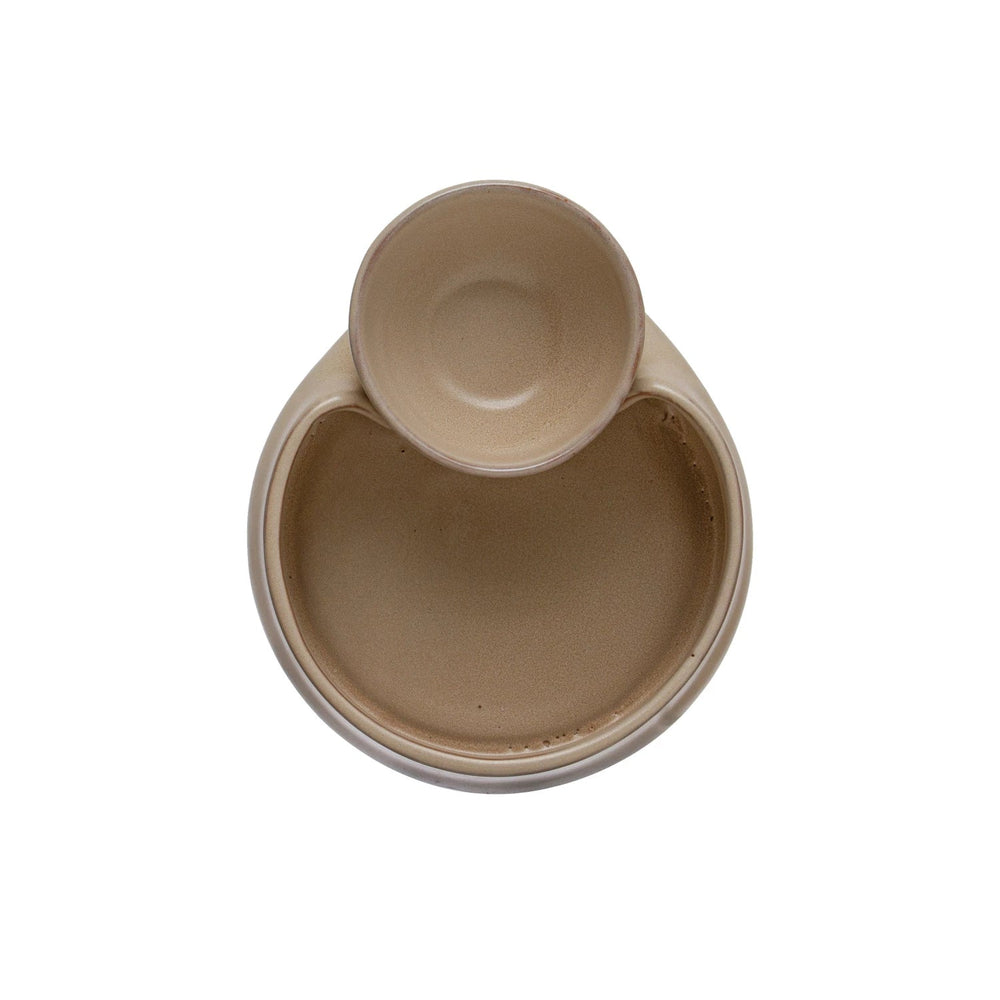 
                      
                        lily & onyx Matte Beige Stoneware Cracker & Soup Bowl with Reactive Glaze - lily & onyx
                      
                    
