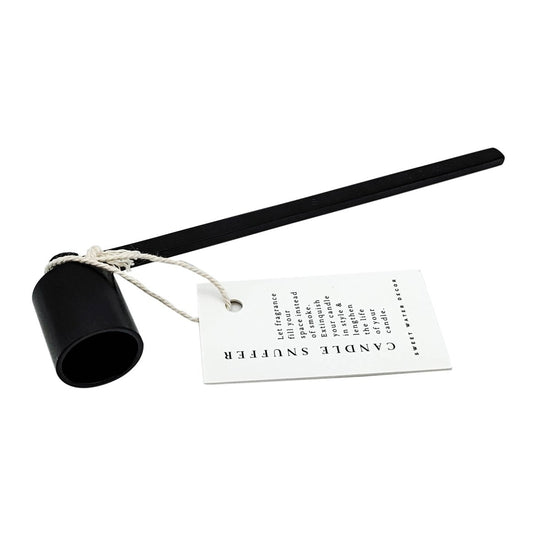 Sweet Water Decor Matte Black Candle Snuffer - lily & onyx