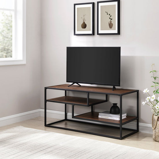 Walker Edison Maya 40" Contemporary Metal TV Stand - lily & onyx