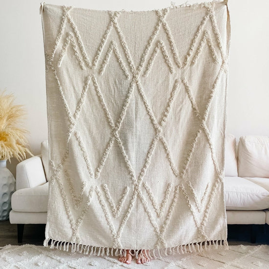 Busa Designs Maya Boho Throw Blanket - lily & onyx