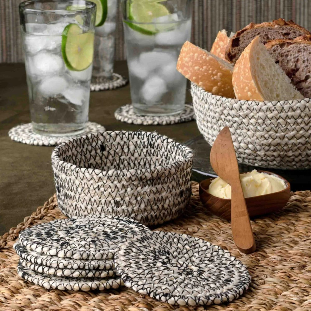 texxture Melia™ Natural Jute Bread Bowl - lily & onyx