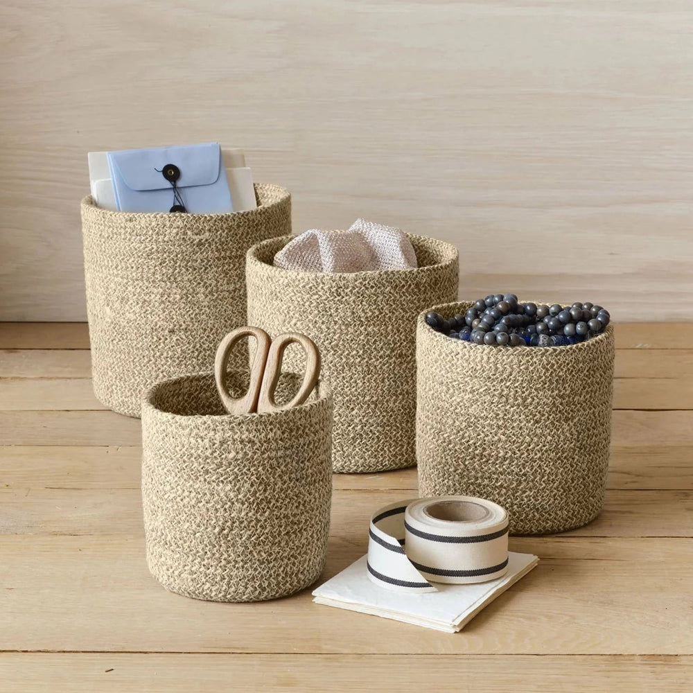
                      
                        texxture Melia™ Woven Jute Cachepot Baskets, Set of 4 - lily & onyx
                      
                    