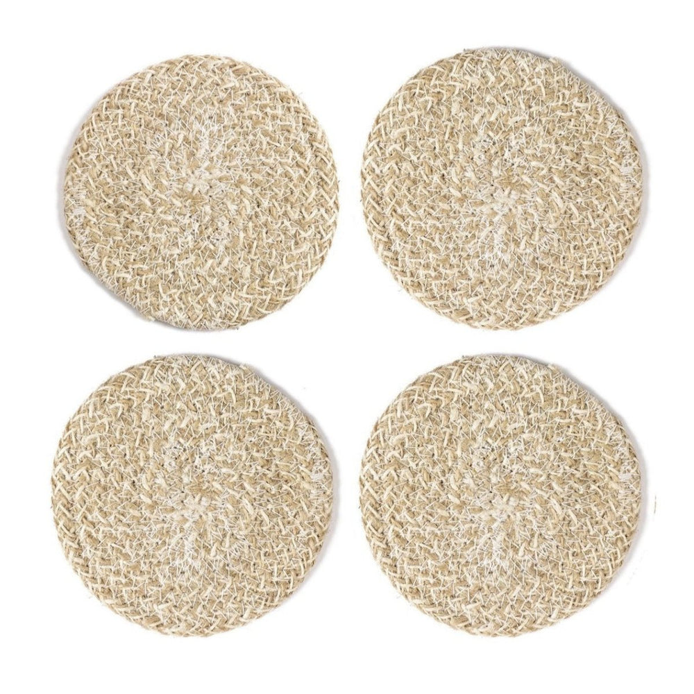 
                      
                        texxture Melia Woven Jute Coasters, Set Of 4 - lily & onyx
                      
                    