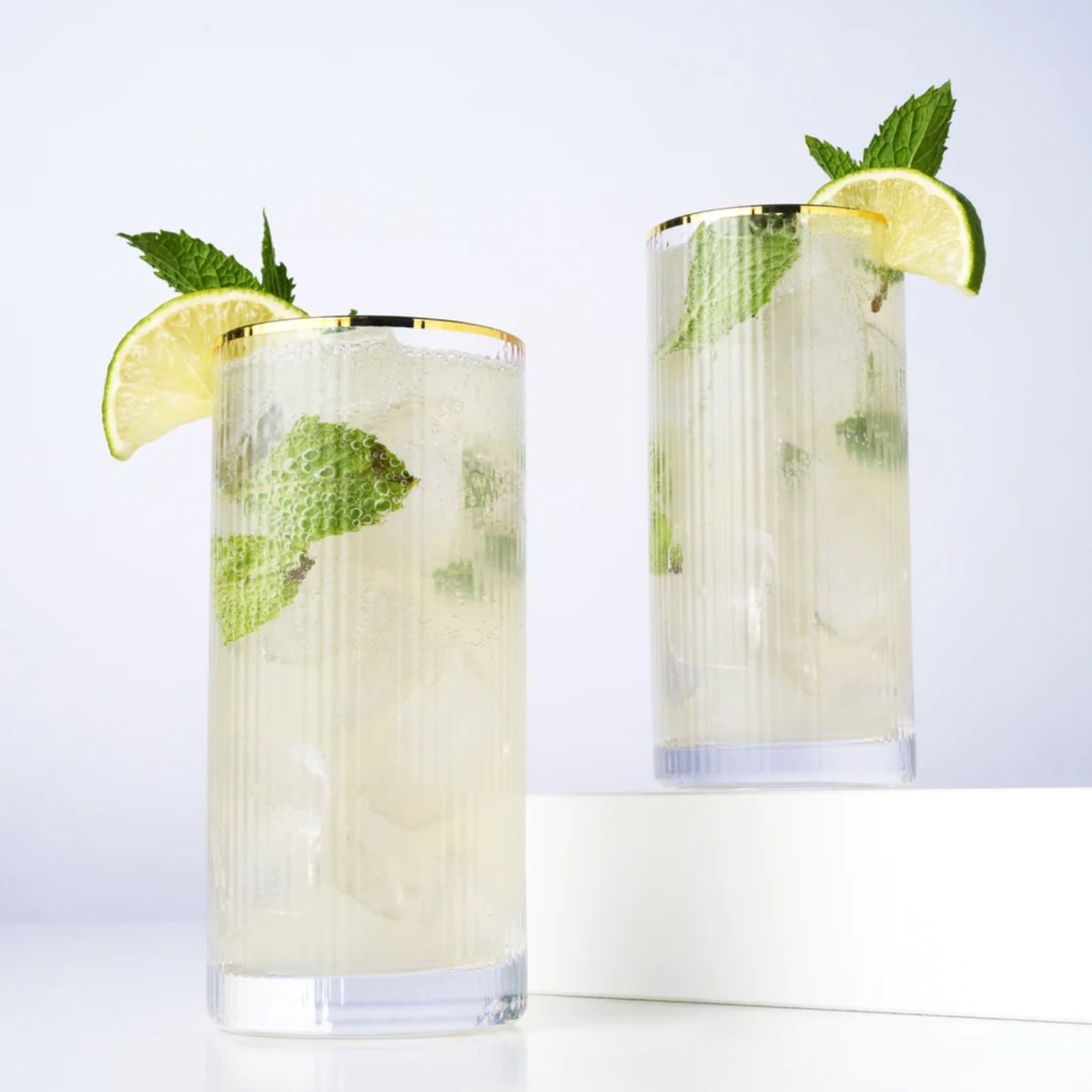 Viski Meridian Highball Glasses - lily & onyx