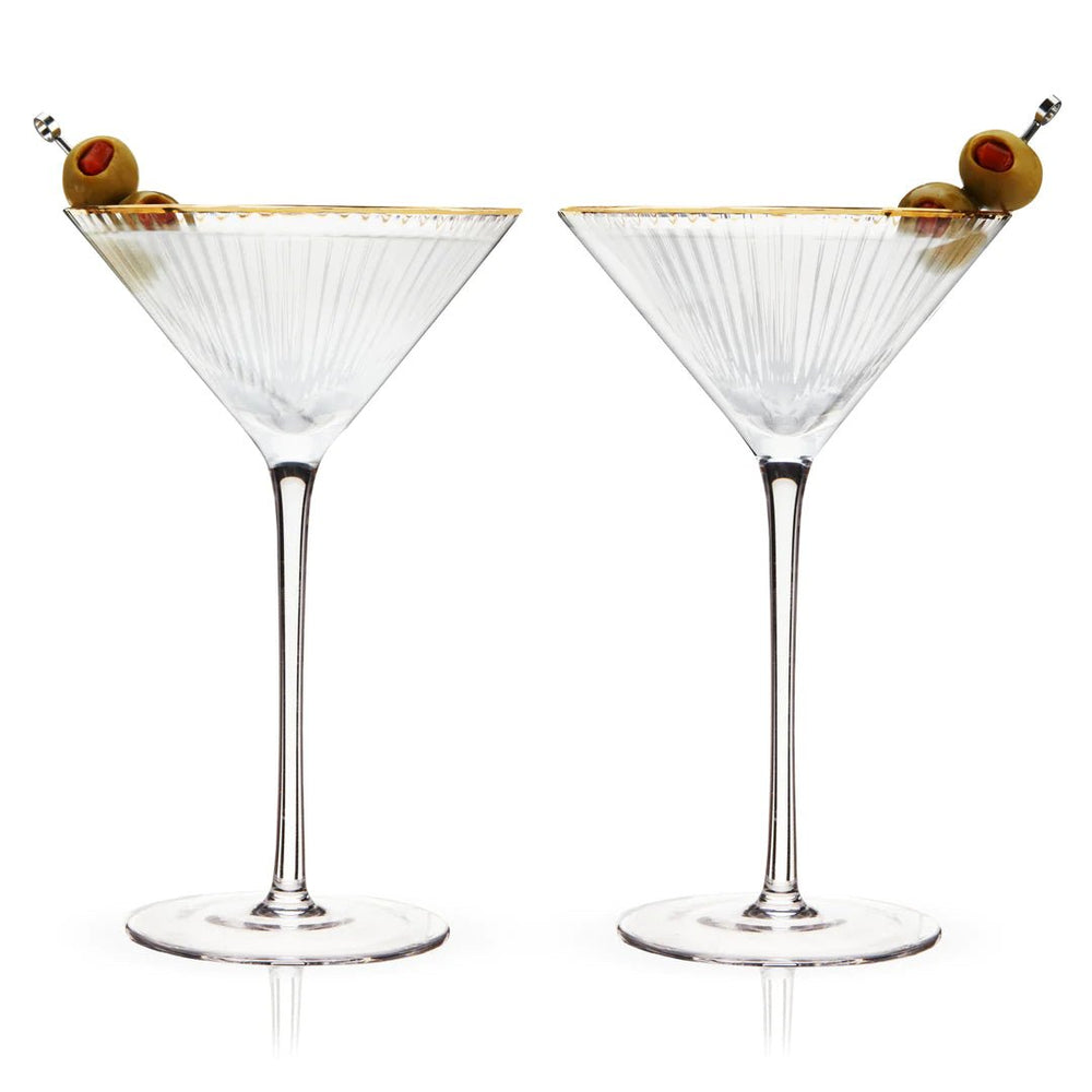 
                      
                        Viski Meridian Martini Glasses, Set of 2 - lily & onyx
                      
                    