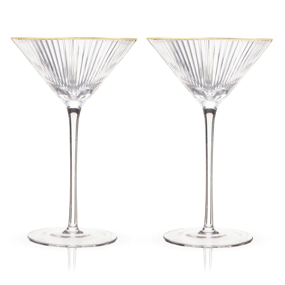 
                      
                        Viski Meridian Martini Glasses, Set of 2 - lily & onyx
                      
                    