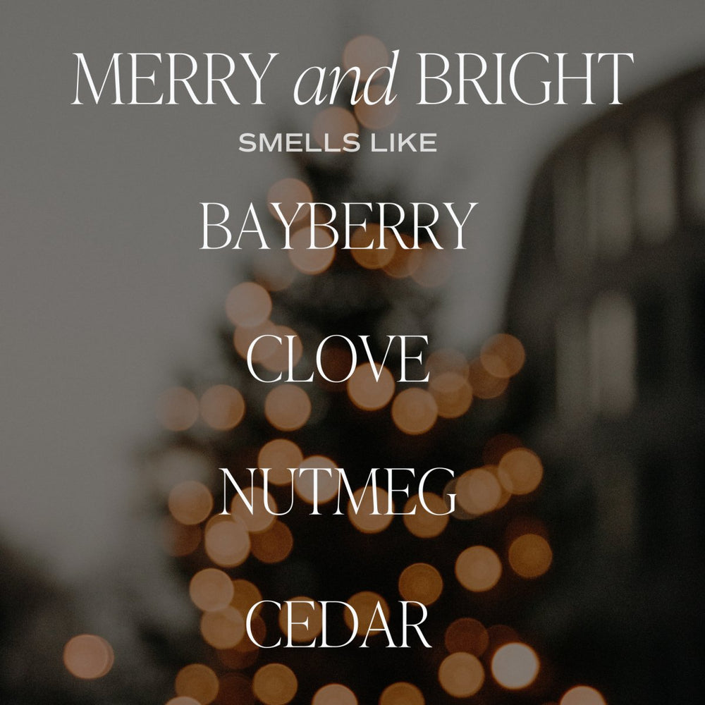 
                      
                        Sweet Water Decor Merry + Bright Soy Candle - Amber Jar - 9 oz - lily & onyx
                      
                    
