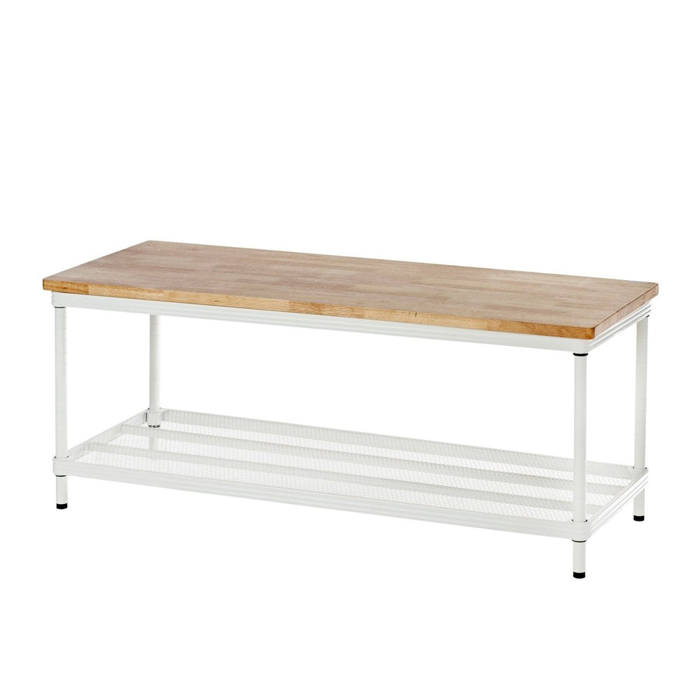 
                      
                        texxture Meshworks Entryway Bench, White - lily & onyx
                      
                    