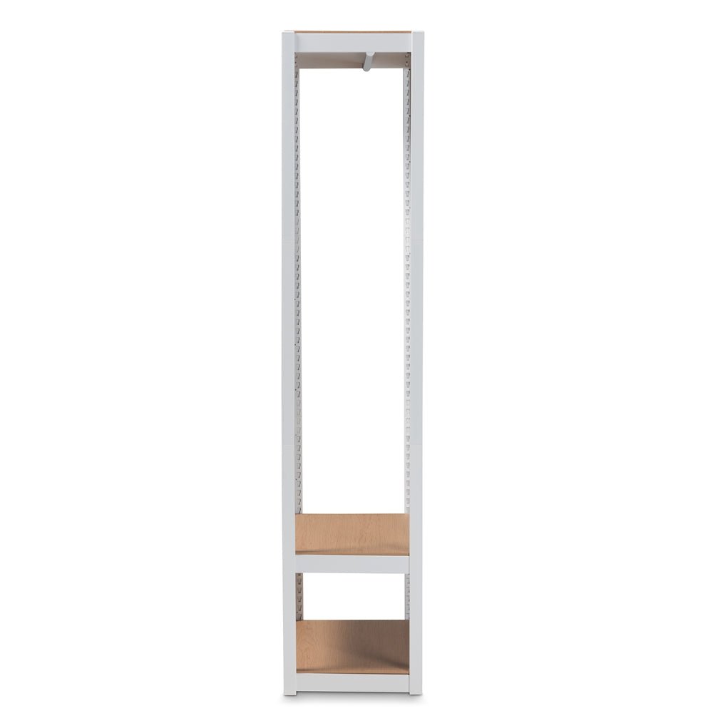 
                      
                        Baxton Studio Metal 3 Shelf Free Standing Closet Storage Organizer - lily & onyx
                      
                    