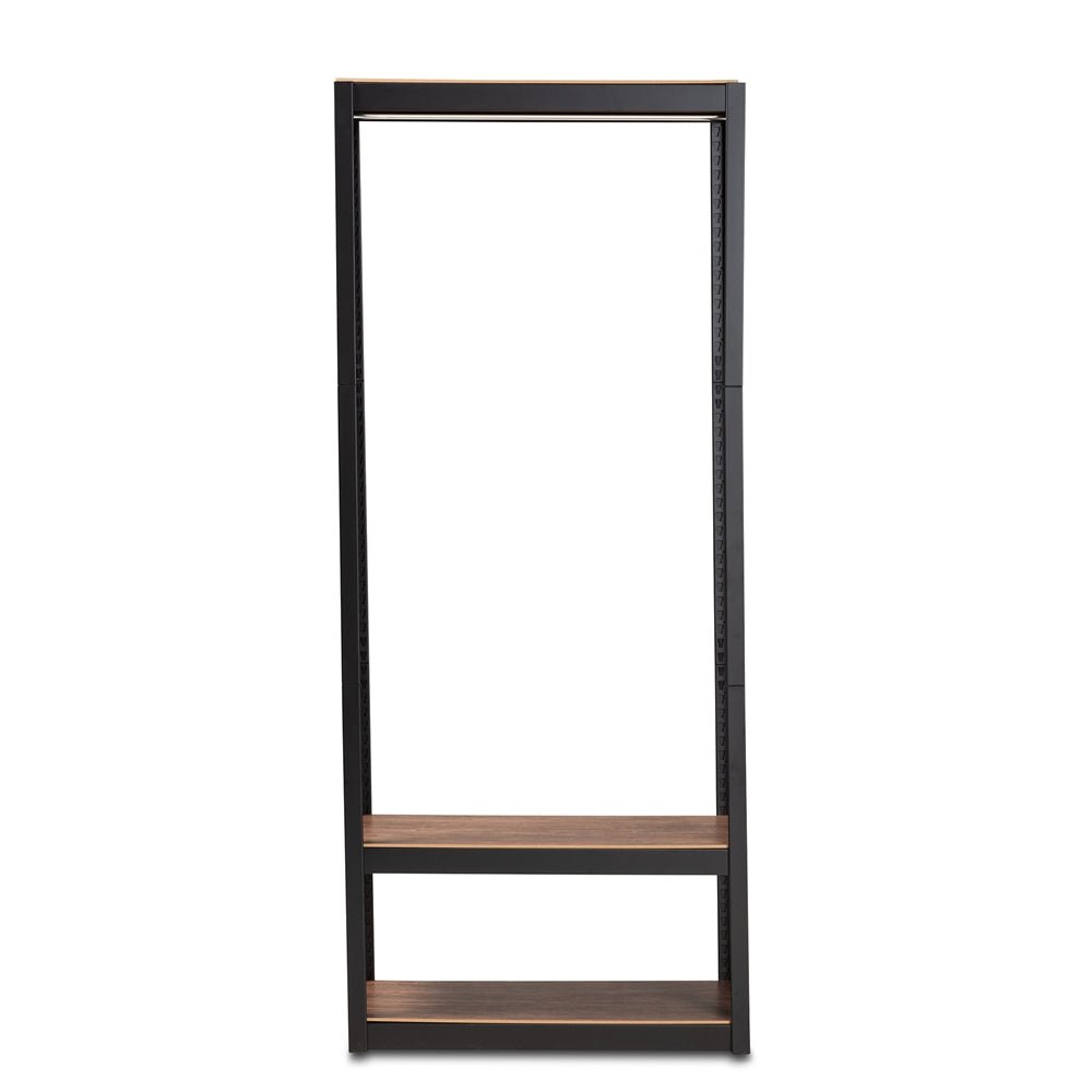 
                      
                        Baxton Studio Metal 3 Shelf Free Standing Closet Storage Organizer - lily & onyx
                      
                    