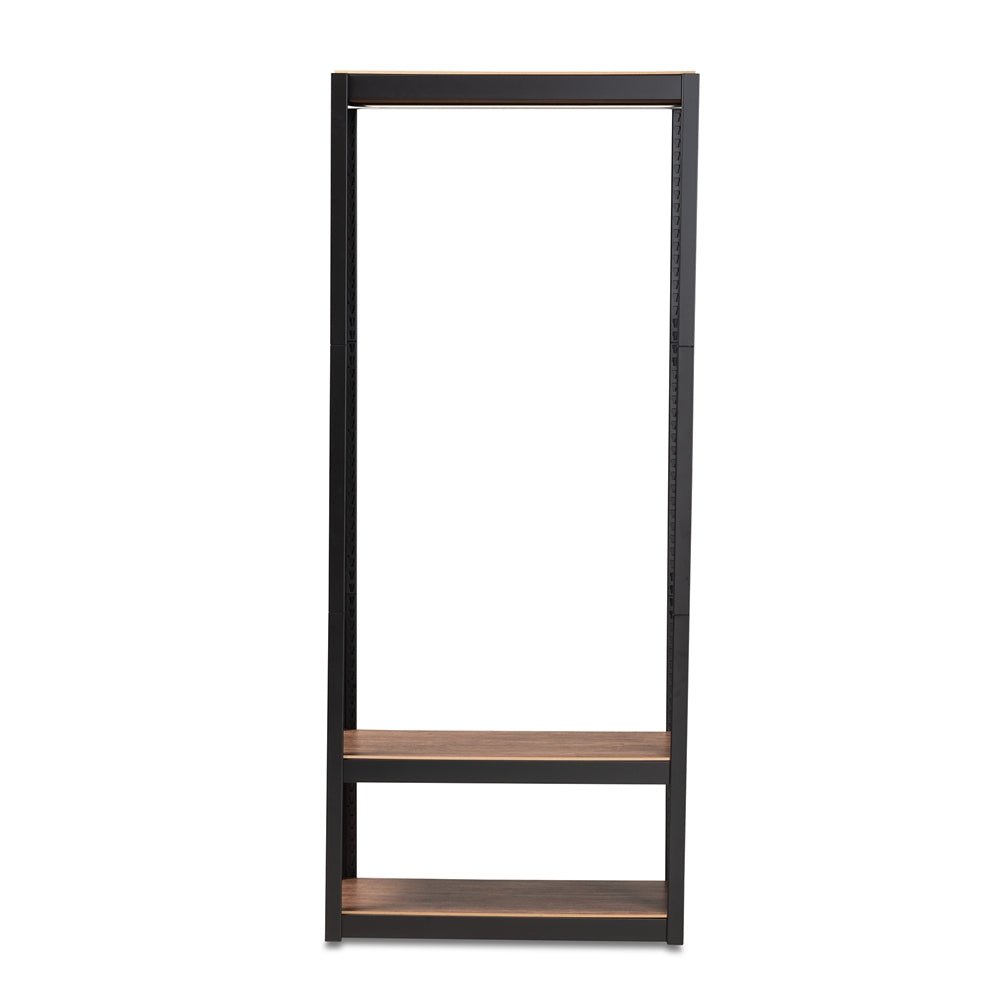 
                      
                        Baxton Studio Metal 3 Shelf Free Standing Closet Storage Organizer - lily & onyx
                      
                    