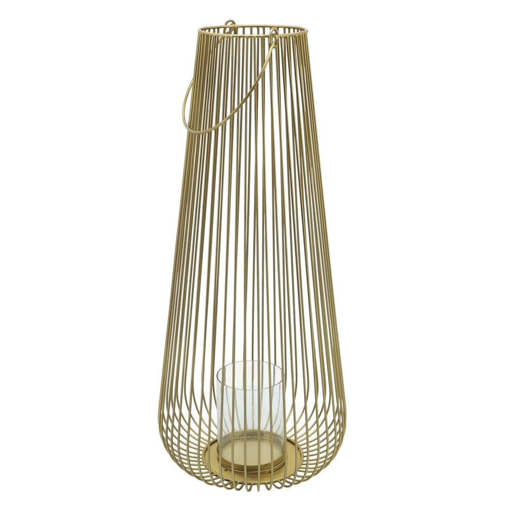 
                      
                        Sagebrook Home Metal Wire Lantern, 25"H - lily & onyx
                      
                    