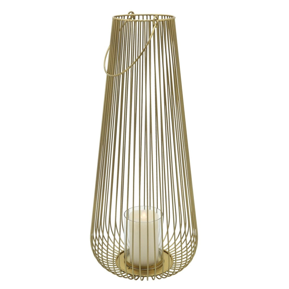 
                      
                        Sagebrook Home Metal Wire Lantern, 25"H - lily & onyx
                      
                    