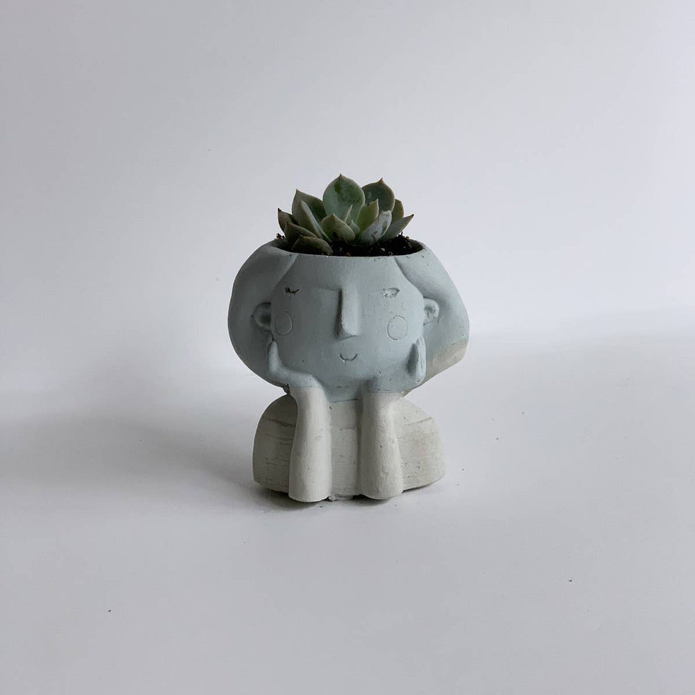 
                      
                        Uno Atelier Mia Planter, 3 Inch - lily & onyx
                      
                    
