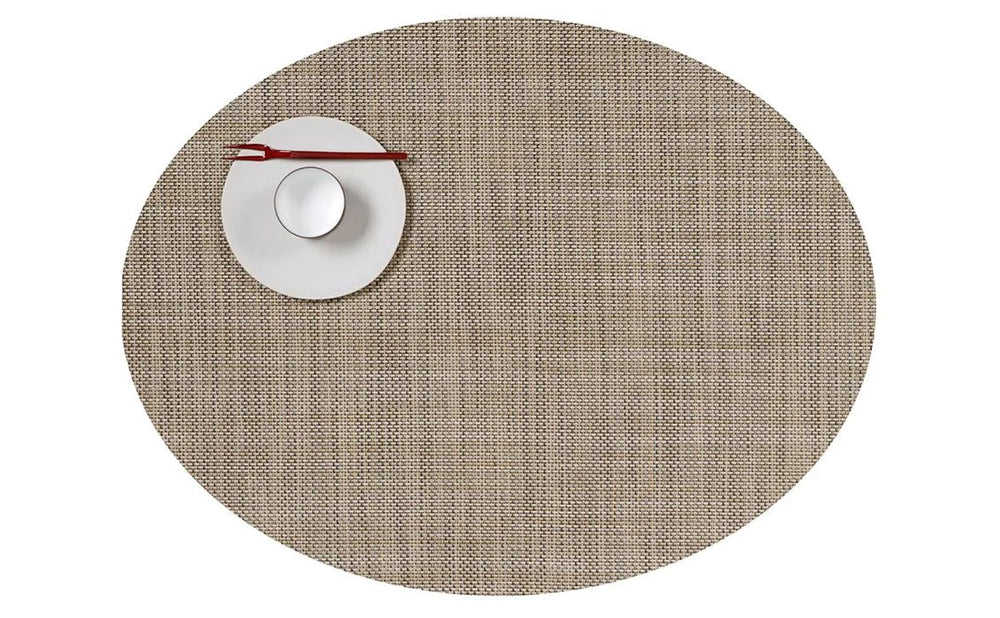 
                      
                        Chilewich Mini Basketweave Oval Placemat - lily & onyx
                      
                    