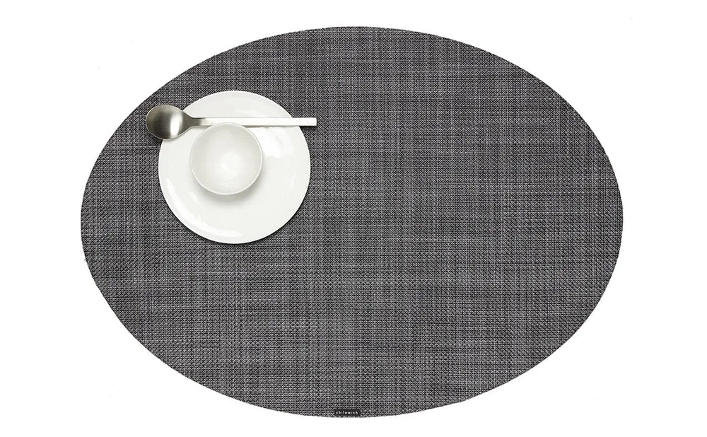 
                      
                        Chilewich Mini Basketweave Oval Placemat - lily & onyx
                      
                    