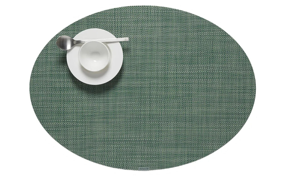
                      
                        Chilewich Mini Basketweave Oval Placemat - lily & onyx
                      
                    