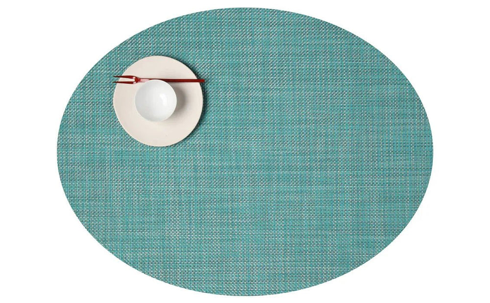 
                      
                        Chilewich Mini Basketweave Oval Placemat - lily & onyx
                      
                    