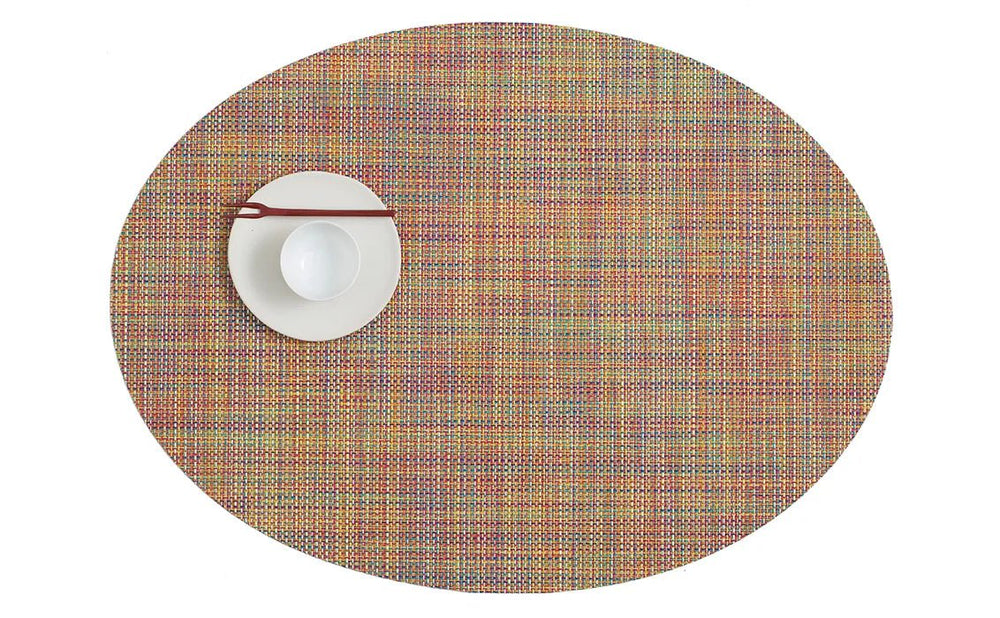 
                      
                        Chilewich Mini Basketweave Oval Placemat - lily & onyx
                      
                    