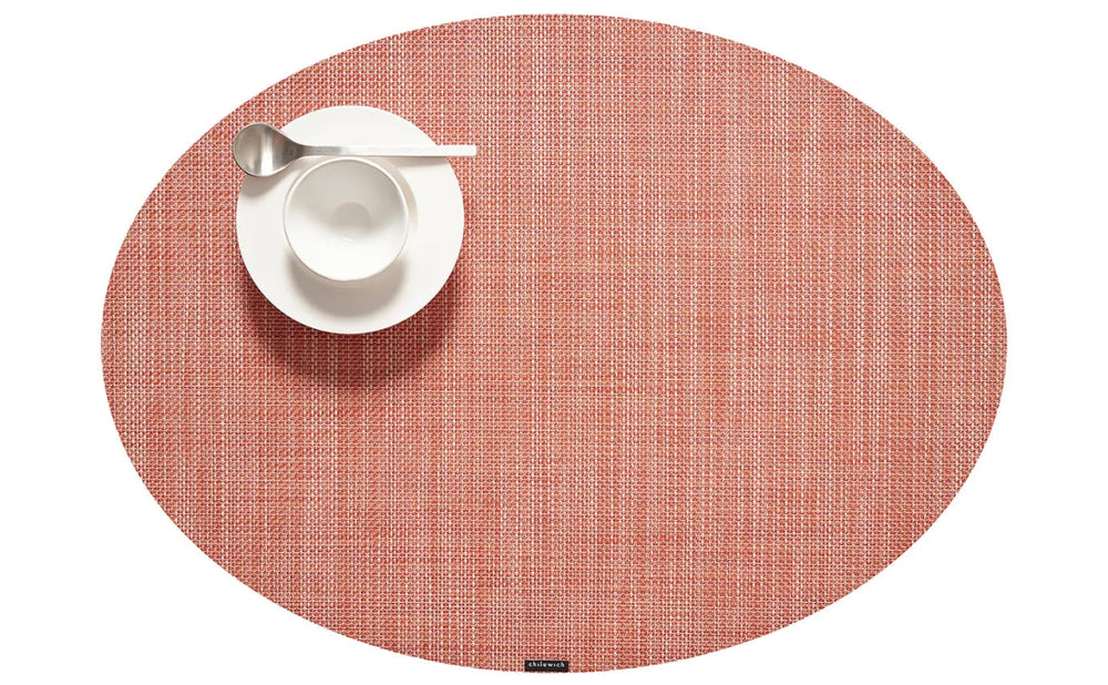 
                      
                        Chilewich Mini Basketweave Oval Placemat - lily & onyx
                      
                    
