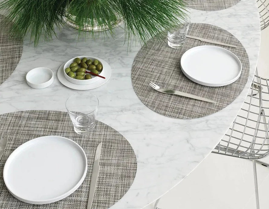 Chilewich Mini Basketweave Oval Placemat - lily & onyx