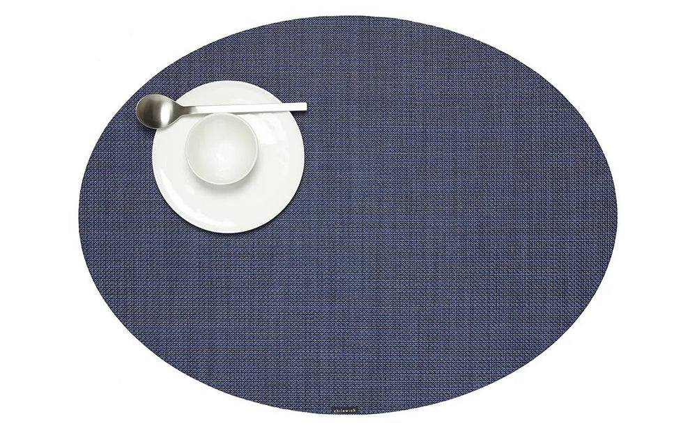 
                      
                        Chilewich Mini Basketweave Oval Placemat - lily & onyx
                      
                    