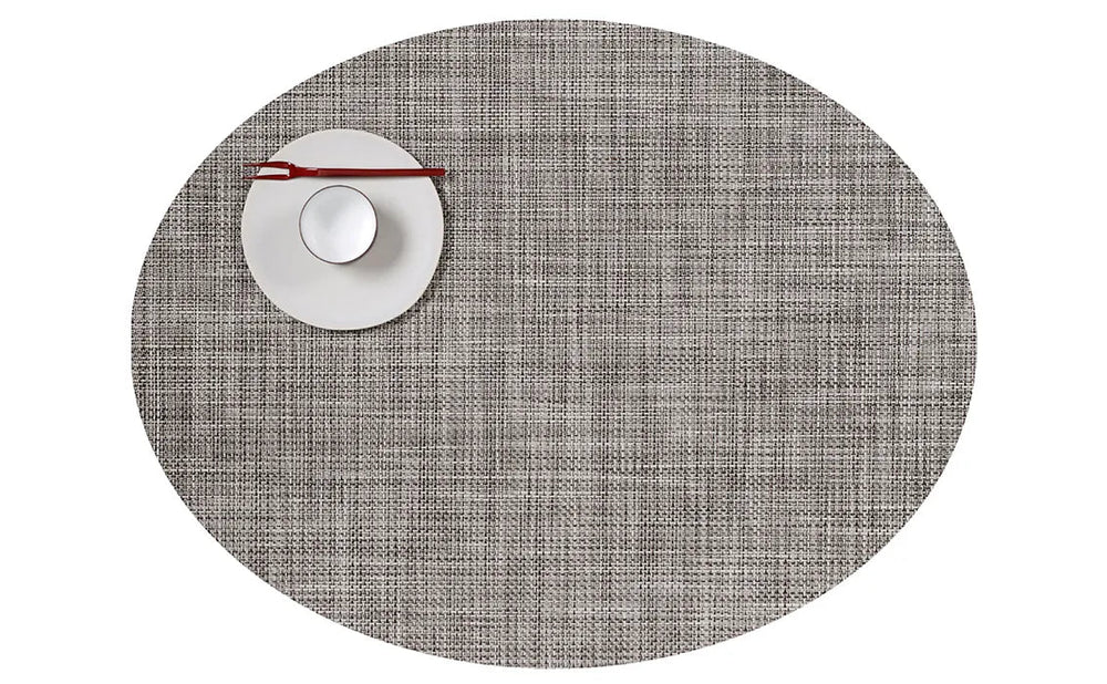 
                      
                        Chilewich Mini Basketweave Oval Placemat - lily & onyx
                      
                    