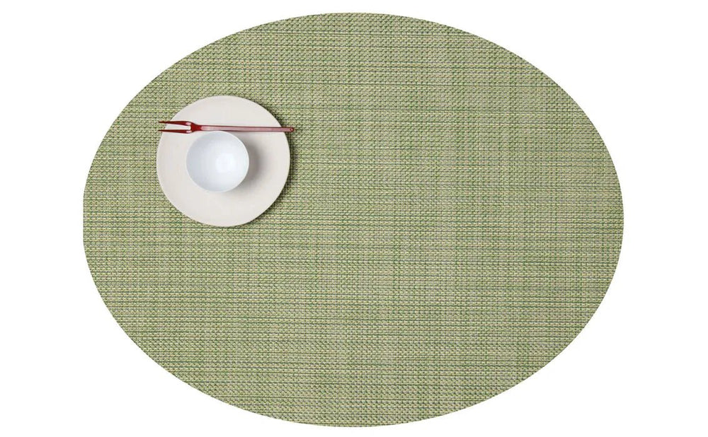 
                      
                        Chilewich Mini Basketweave Oval Placemat - lily & onyx
                      
                    