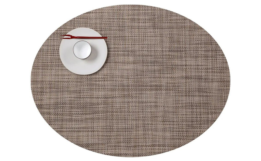 
                      
                        Chilewich Mini Basketweave Oval Placemat - lily & onyx
                      
                    