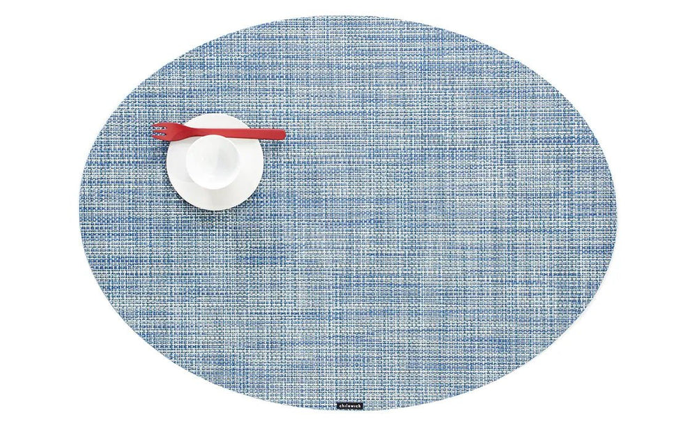 
                      
                        Chilewich Mini Basketweave Oval Placemat - lily & onyx
                      
                    