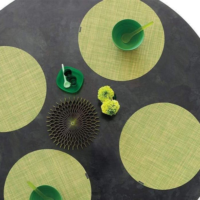 
                      
                        Chilewich Mini Basketweave Round - lily & onyx
                      
                    