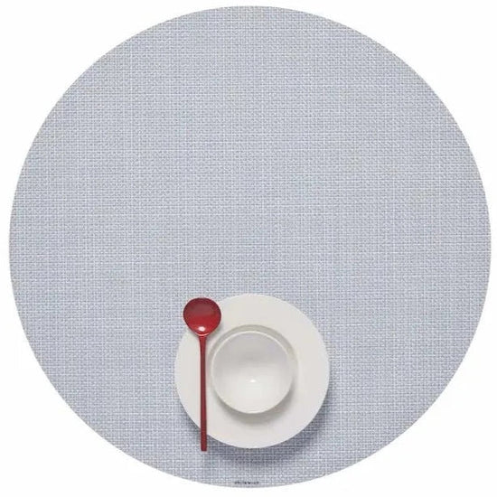 Load image into Gallery viewer, Chilewich Mini Basketweave Round Placemat - lily &amp;amp; onyx
