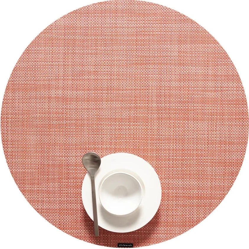 
                      
                        Chilewich Mini Basketweave Round Placemat - lily & onyx
                      
                    