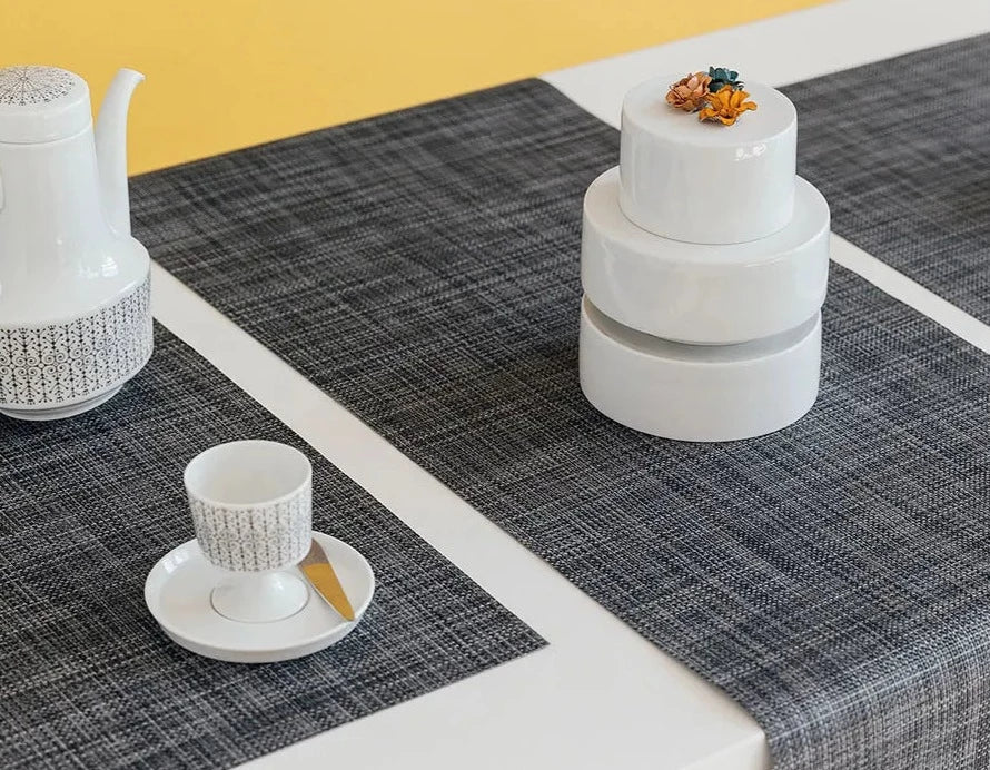 
                      
                        Chilewich Mini Basketweave Table Runner - lily & onyx
                      
                    