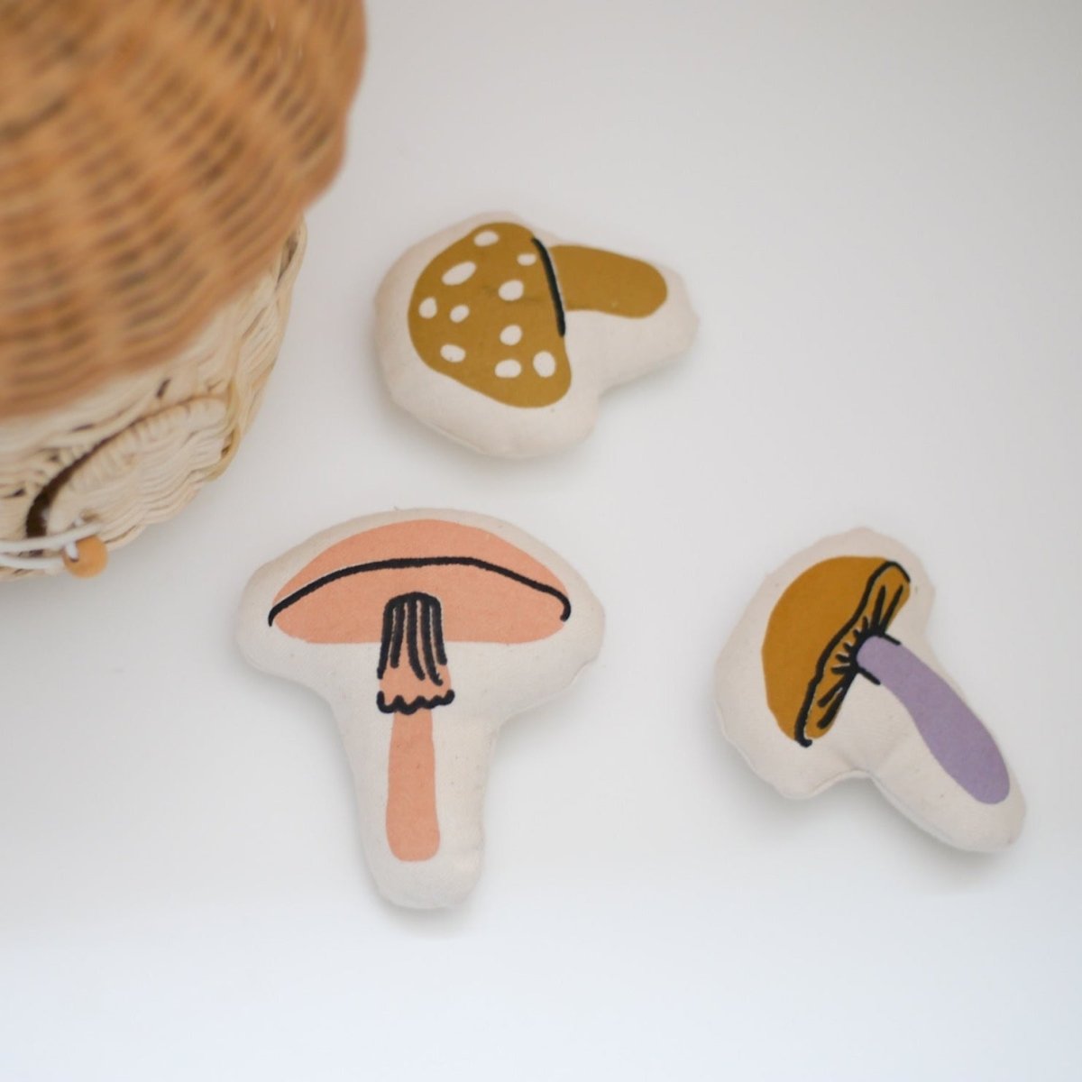 Imani Collective Mini Mushroom Basket - lily & onyx