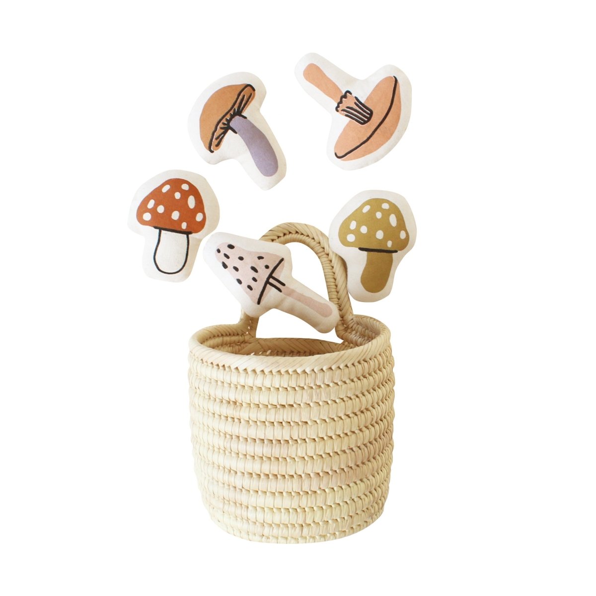 Imani Collective Mini Mushroom Basket - lily & onyx