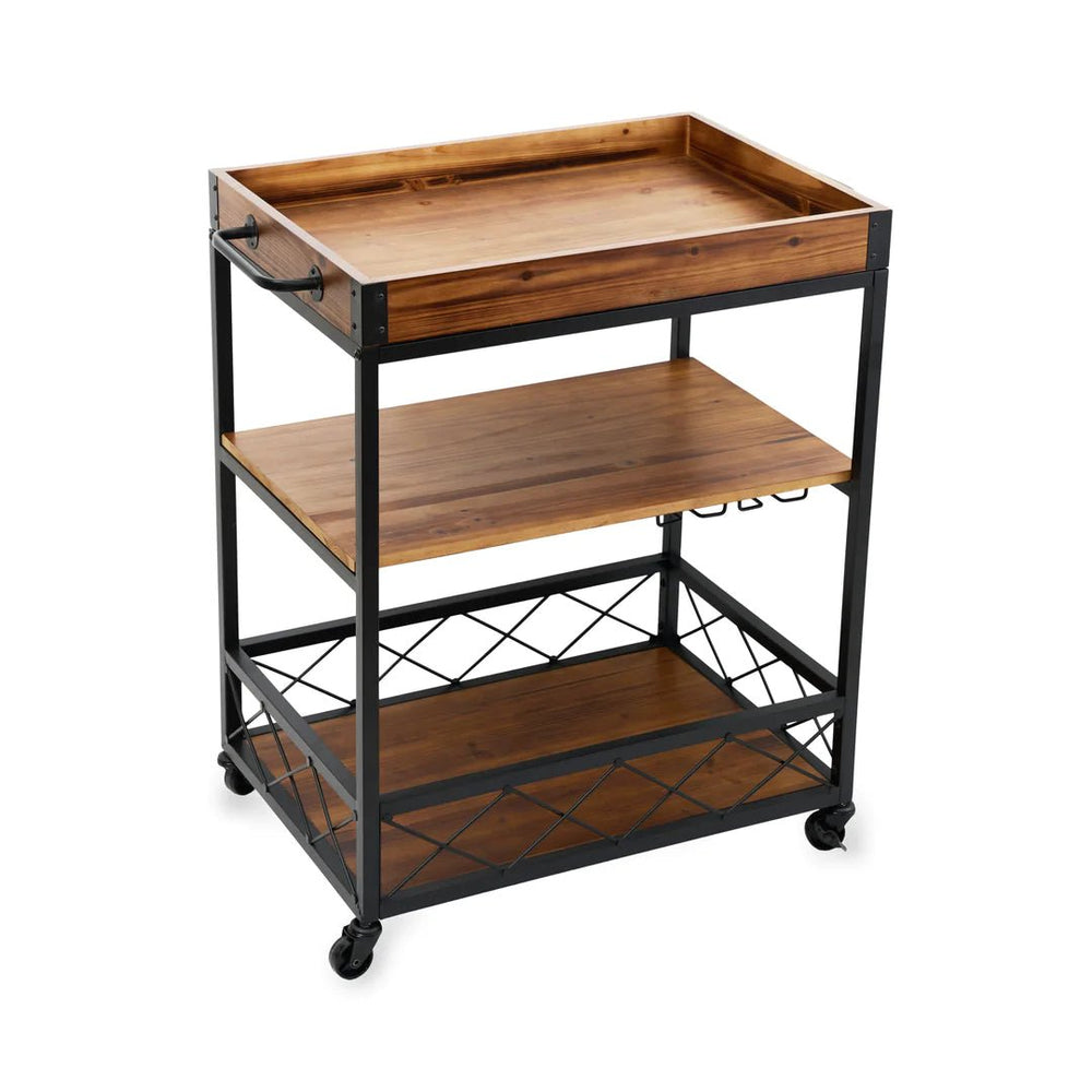 
                      
                        Twine Modern Manor Acacia Wood & Metal Bar Cart - lily & onyx
                      
                    