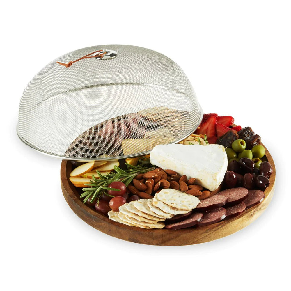 
                      
                        Twine Modern Manor Slate & Acacia Cheese Board with Mesh Dome - lily & onyx
                      
                    