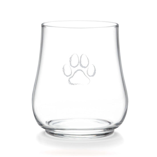 Load image into Gallery viewer, Libbey Modern Pets Posh Paw All-Purpose Glasses, 17 oz - Set of 4 - lily &amp;amp; onyx
