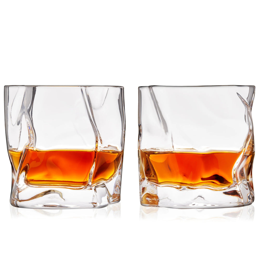 Viski Molten Glass Tumblers, Set of 2 - lily & onyx