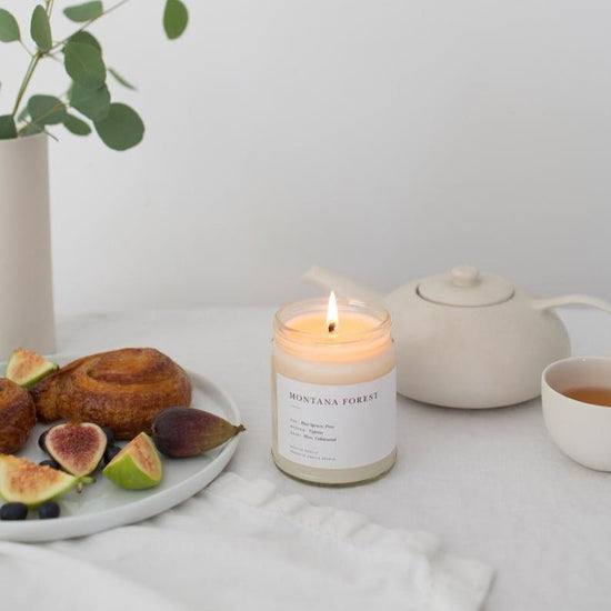 Brooklyn Candle Studio Montana Forest Minimalist Candle - lily & onyx