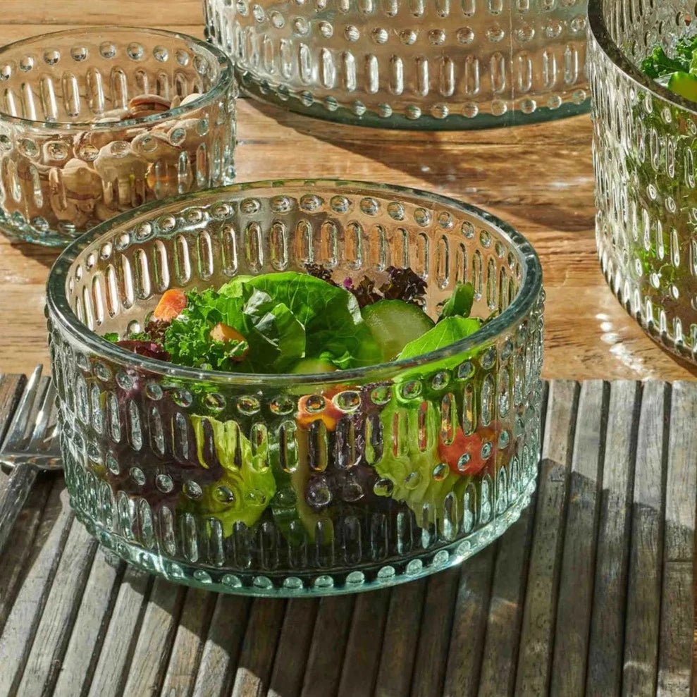 texxture Morse™ Glass Salad Bowl - lily & onyx