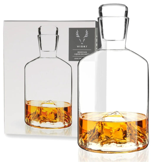 Load image into Gallery viewer, Viski Mountain Decanter - lily &amp;amp; onyx
